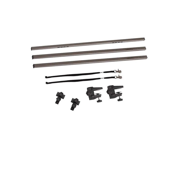 Tavolo toeletta cani pro - Xylo - 117cm nero rete+gomma