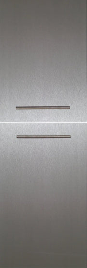 Porta frigo cucina Lumi platino H2004xL595 GD MENUISERIES