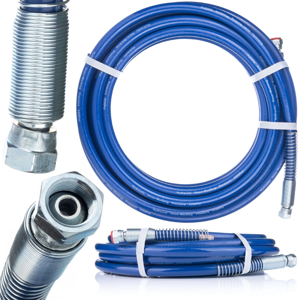 Tubo Alta Pressione 3/8" 10m – Protezione Uretano, Flessibile | Pressione Max 227 Bar