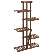 Portafiori/armadietto per piante 75 x 25 x 140,5 cm legno massello di abete marrone 02_0045216
