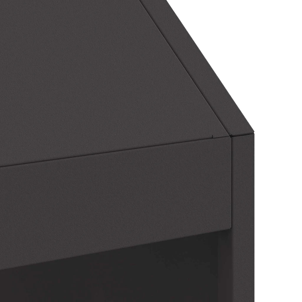 Focolare Nero 50 x 50 x 100 cm Acciaio CFW2744551