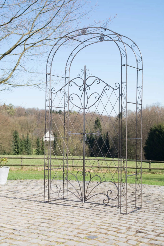 Arco per Piante Rampicanti Melissa bronzo