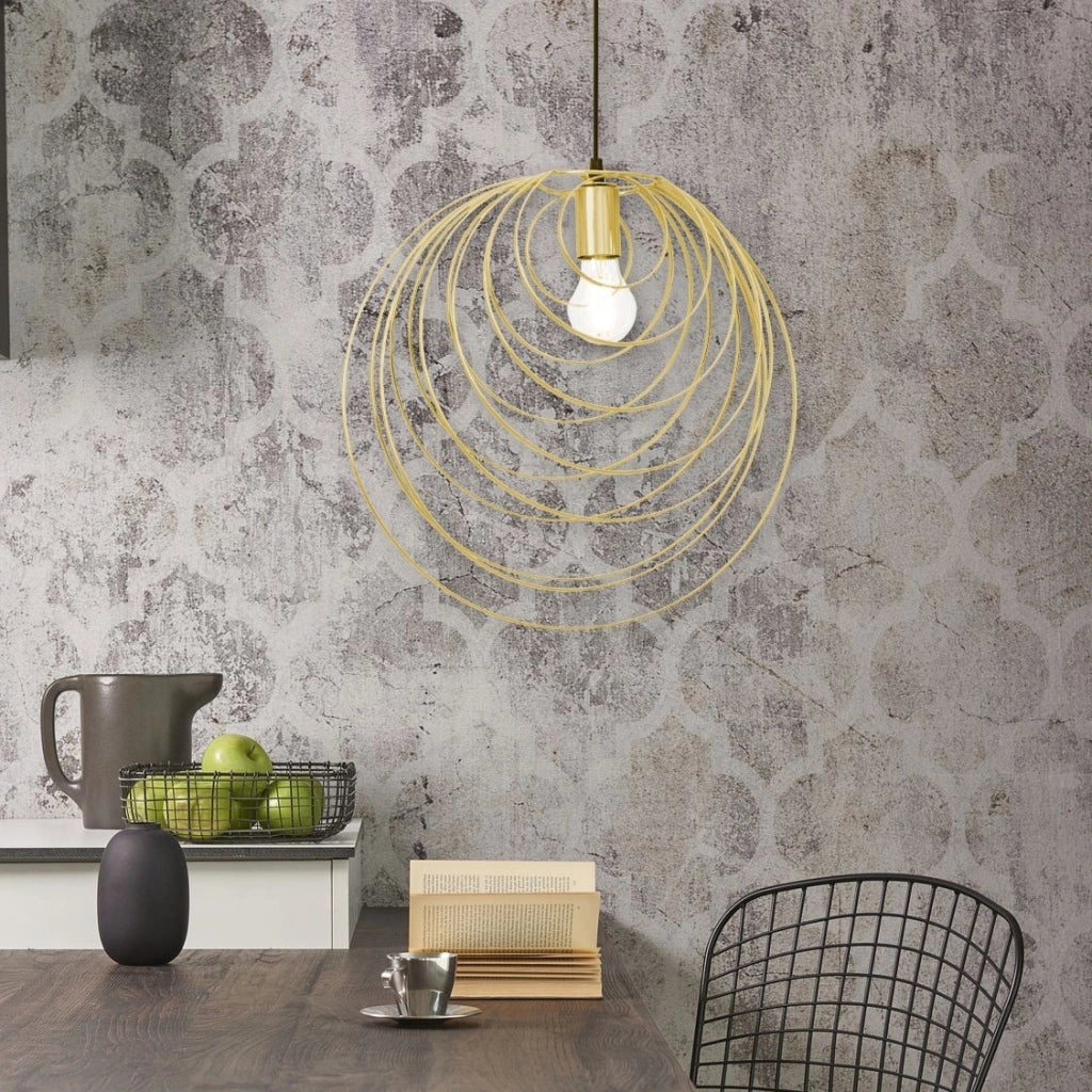 Lampa Da Soffitto Geometrico Gold APP428-1CP