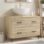 Armadio per Lavabo da Bagno HAARLEM Rovere Sonoma 896797