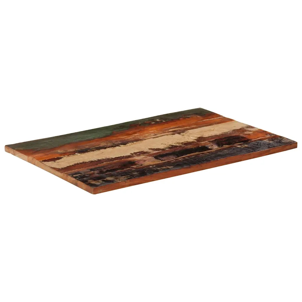 Piano Tavolo Rettangolare 60x90 cm 25-27 mm Legno di Recupero cod mxl 57973