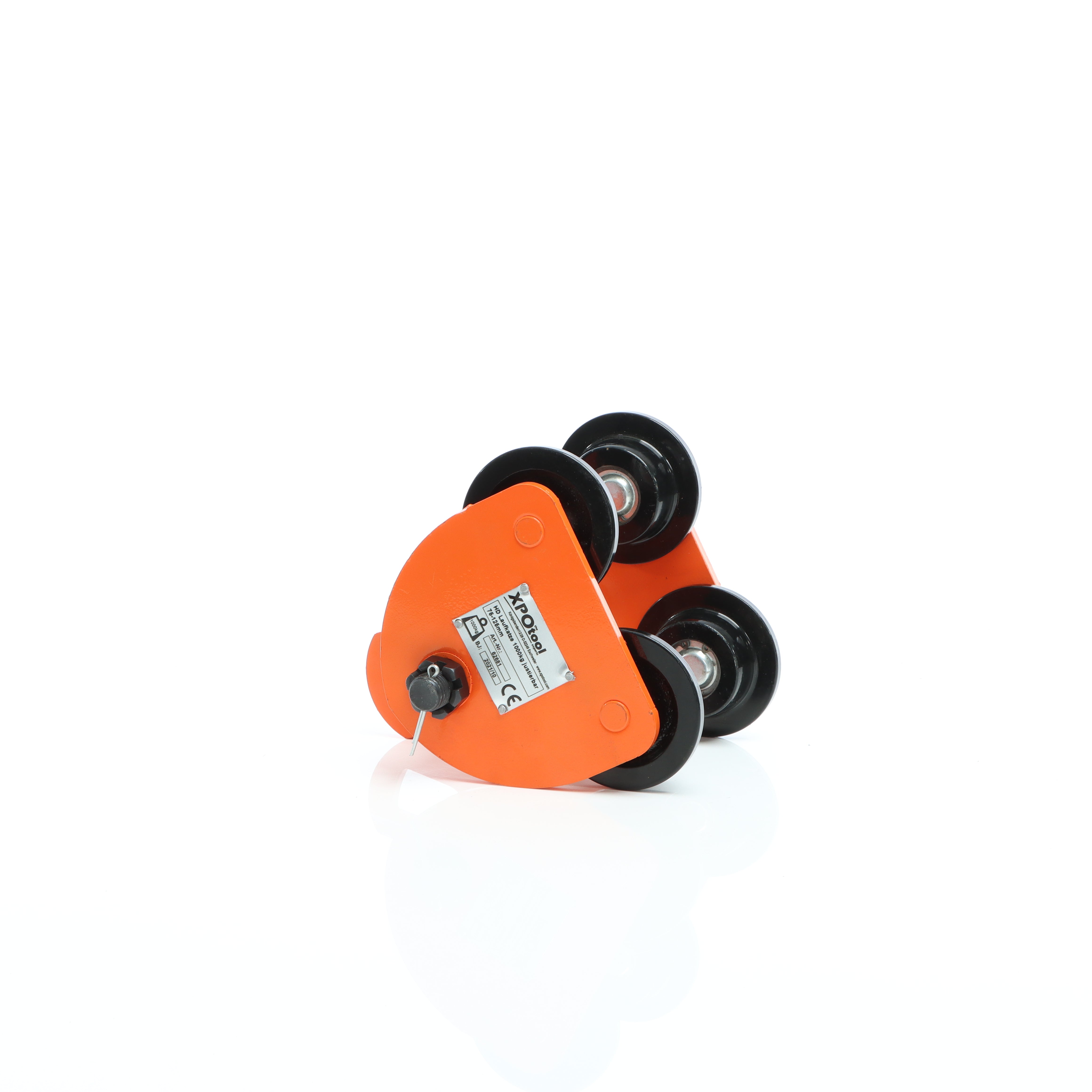 Carrello porta paranco a spinta Max 1000 kg Regolabile 75-125mm