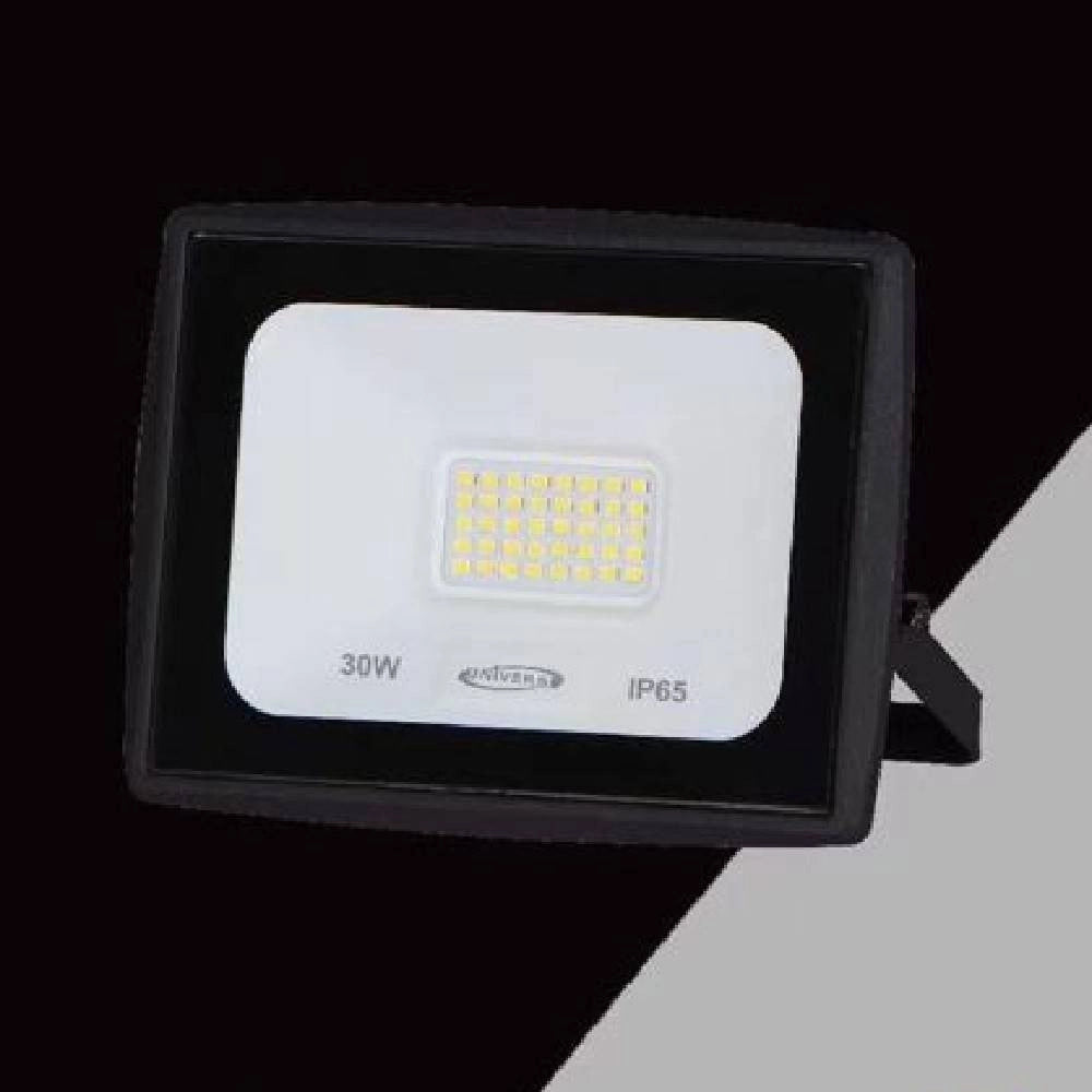 Trade Shop - Faretto Led Faro 30 Watt 2700lm Ip65 Nero Luce Calda Fredda Naturale Ek02-30w-n - -bianco Freddo      -