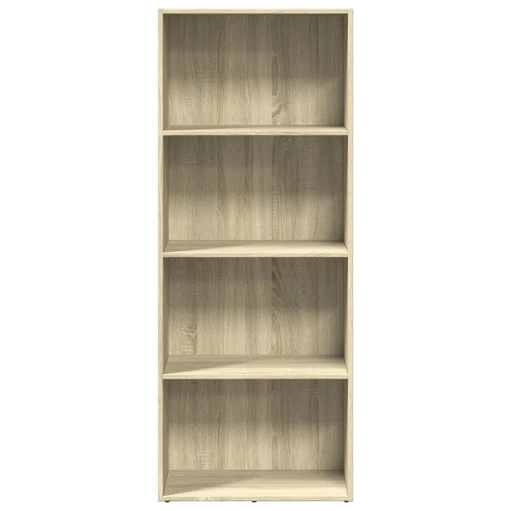 Libreria Rovere Sonoma 60x30x152 cm in Legno Multistrato 857910