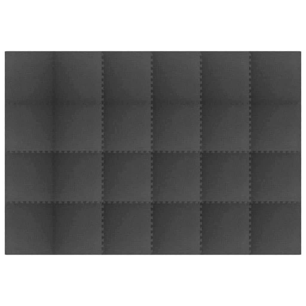 Tappetino per piscina 24 pcs Nero 8,64 ㎡ Schiuma EVA