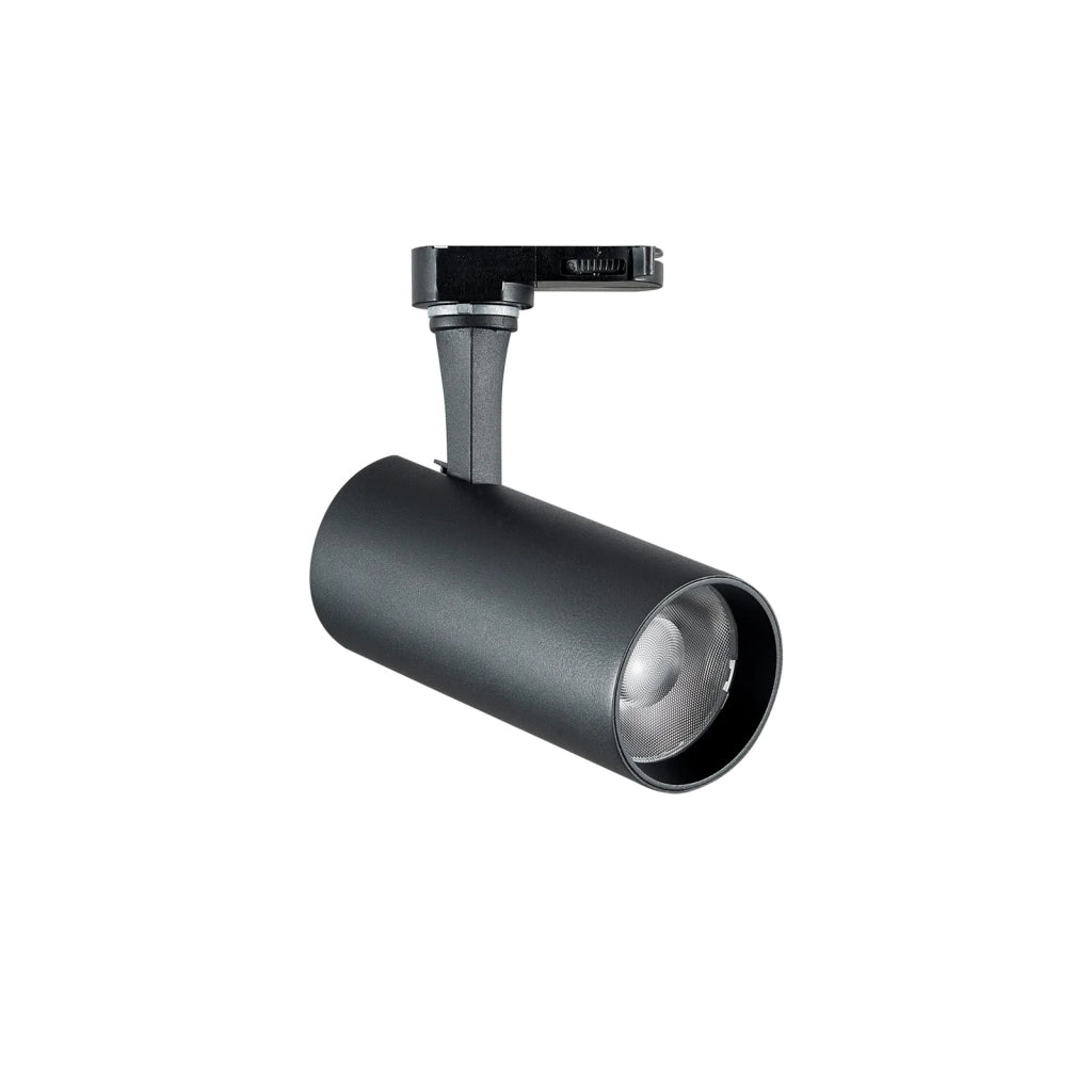 Faretto Su Binario Fox 1 Luce Led Integrato Nero 15W Ip20