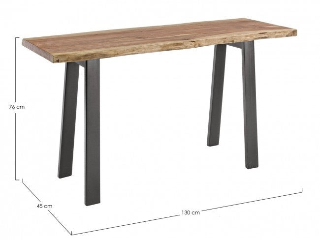 Consolle Fissa 130x45x76h cm Aron