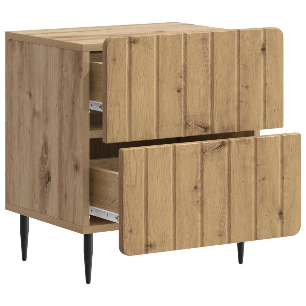 Armadio da Notte Rovere Artigianale 43 x 34,5 x 49,5 cm 894313