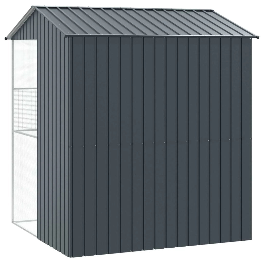Gabbia per uccelli Antracite 215 x 210 x 247 cm Acciaio zincato 3325174