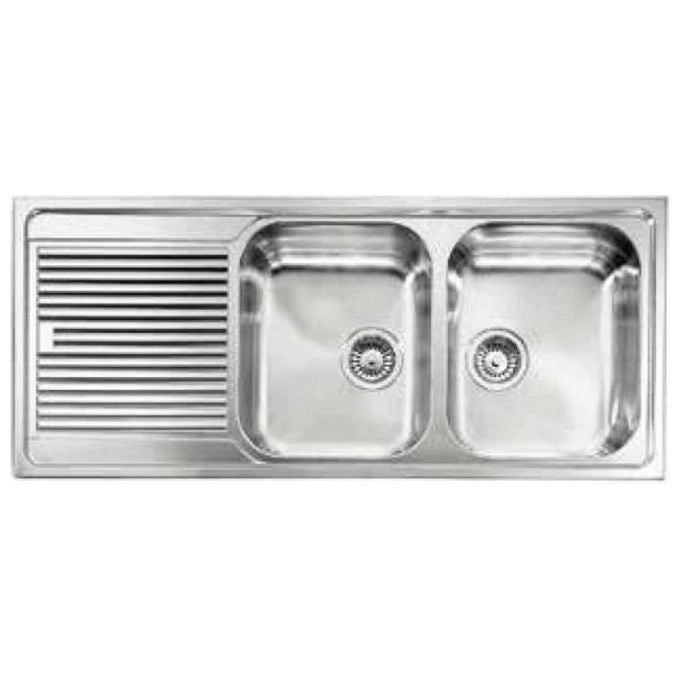 CM Zenith plus 116 x 50 2V Lavello ad incasso Rettangolare Acciaio inossidabile