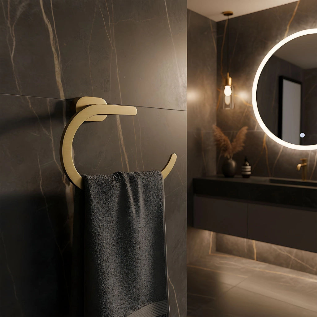 Portasciugamano Da Bagno 110 Til Brush Gold