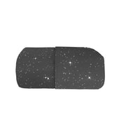 Trapuntino Double Face Singolo 100gr con Stampa in Microfibra Stars Grigio