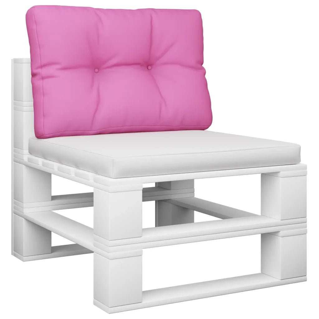 Cuscino per Pallet Rosa 50x40x12 cm Tessuto 360555