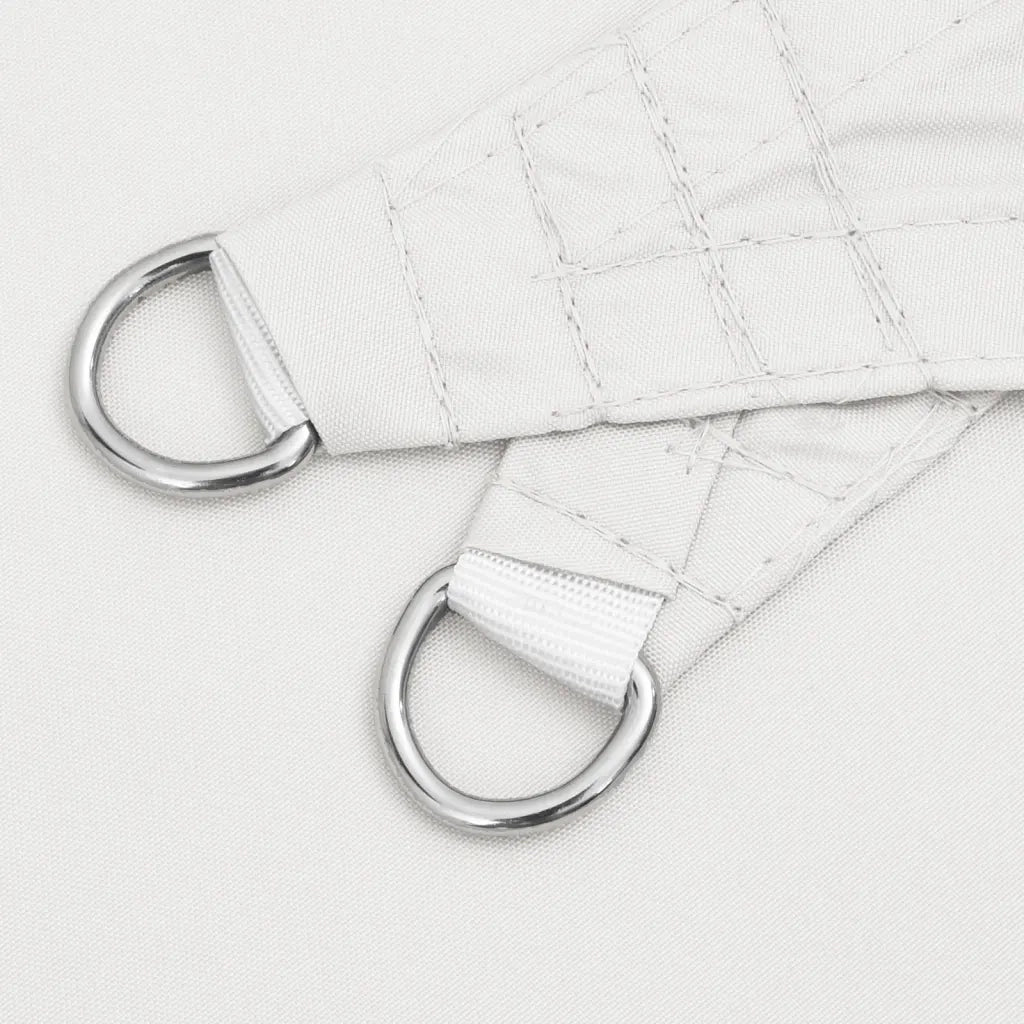 Parasole a Vela in Tela Oxford Quadrato 3x3 m Bianca 135247
