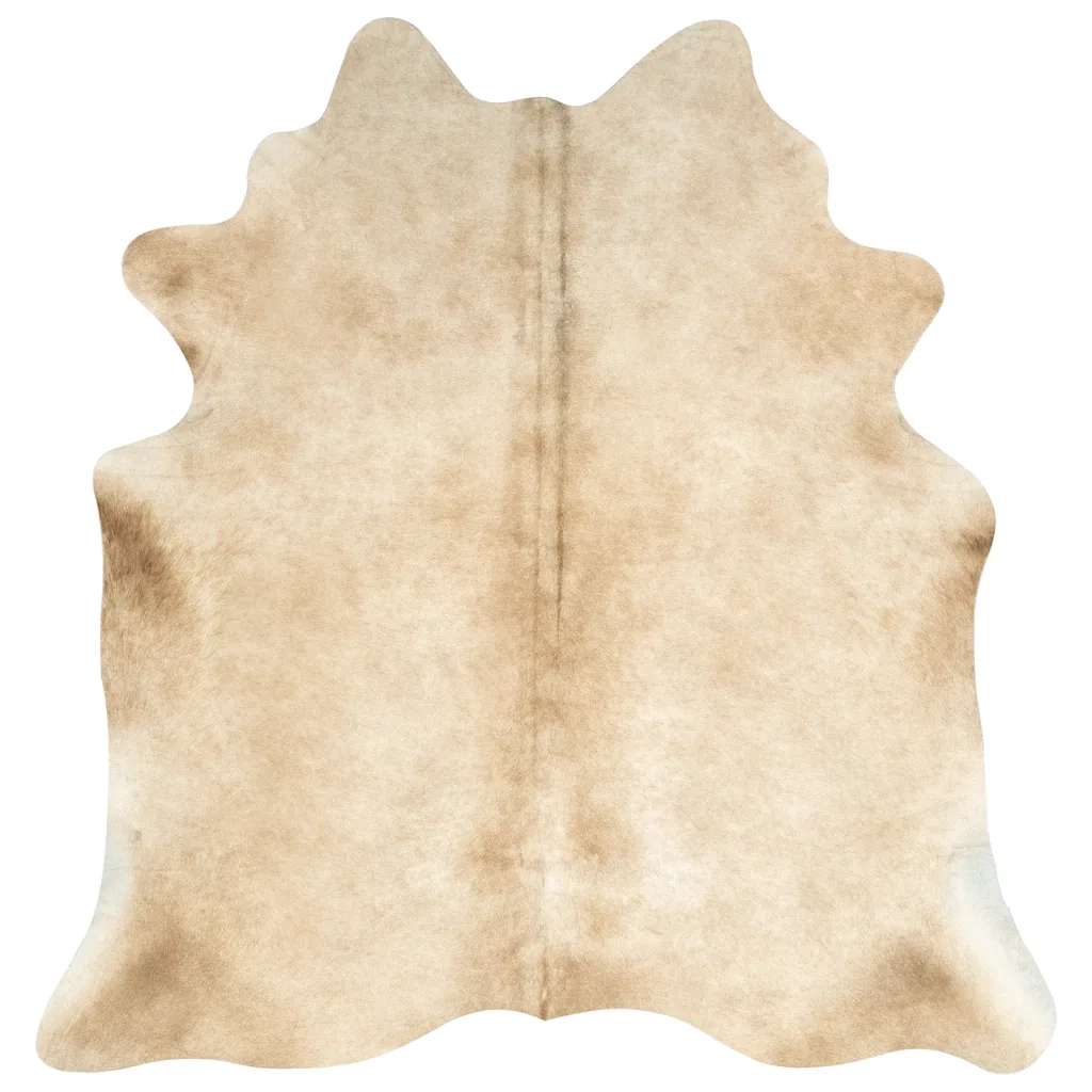 Tappeto del soggiorno | Tappeto in Vera Pelle Bovina Beige 180x220 cm