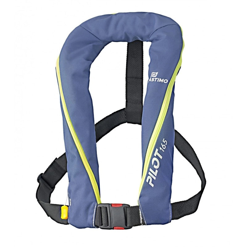 PILOT165N MANUALE BLU BLUE LIFEJACKET PILOT 165N MANUAL WITH HARNESS