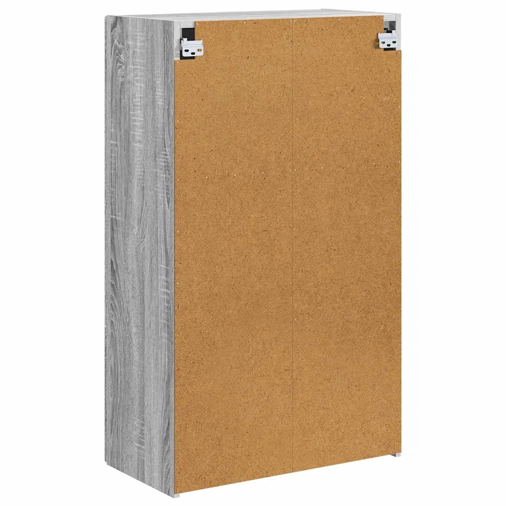 Mobile TV da parete Grigio Sonoma 59,5 x 31 x 100 cm