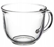 Bicchiere grande KADAX da 480 ml con manico per caffè, tè, bevande invernali e latte macchiato.
