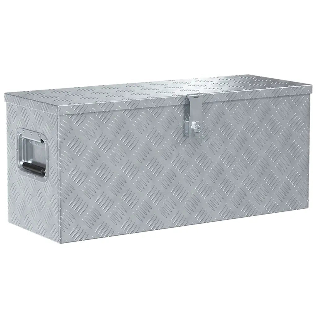 Cassetta in Alluminio 80x30x35 cm Argento CFW2298532