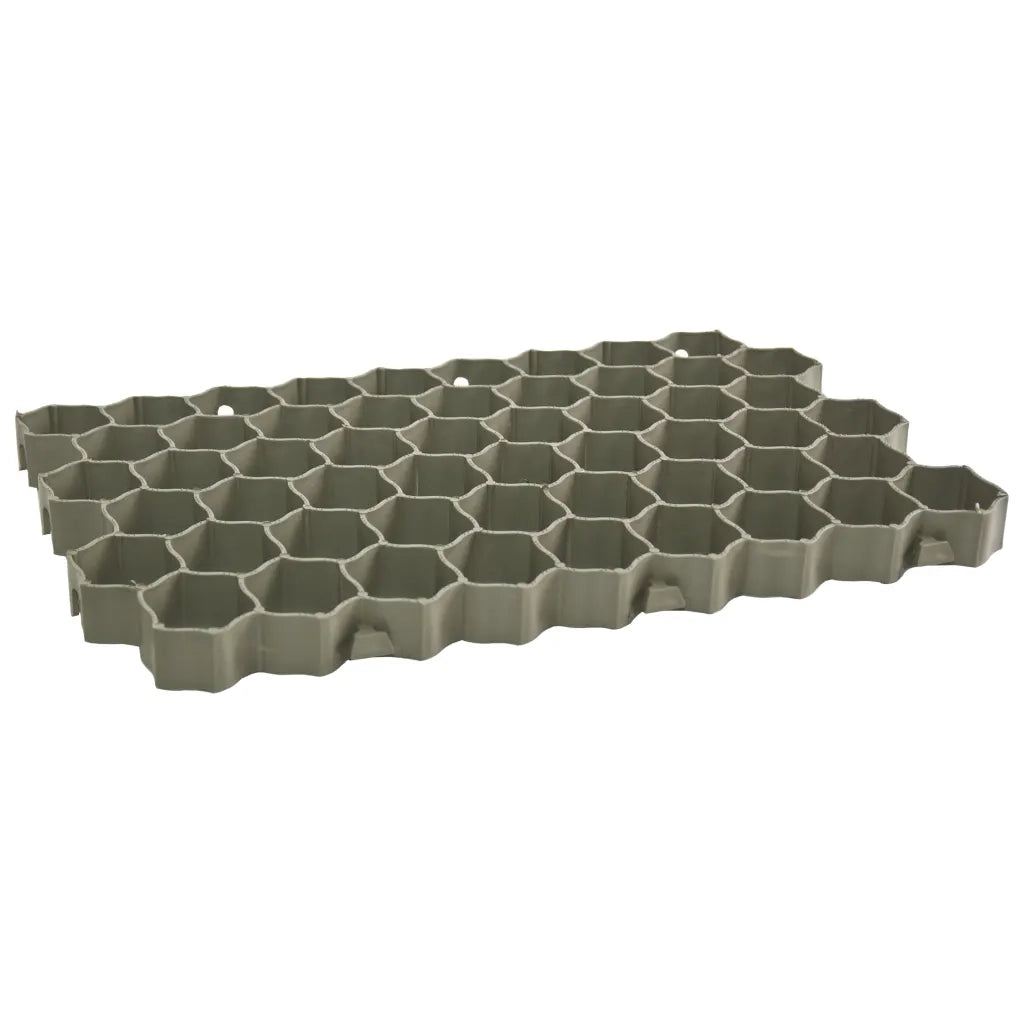Griglie per l'Erba 16 pz Verdi 60x40x3 cm in Plastica 146280