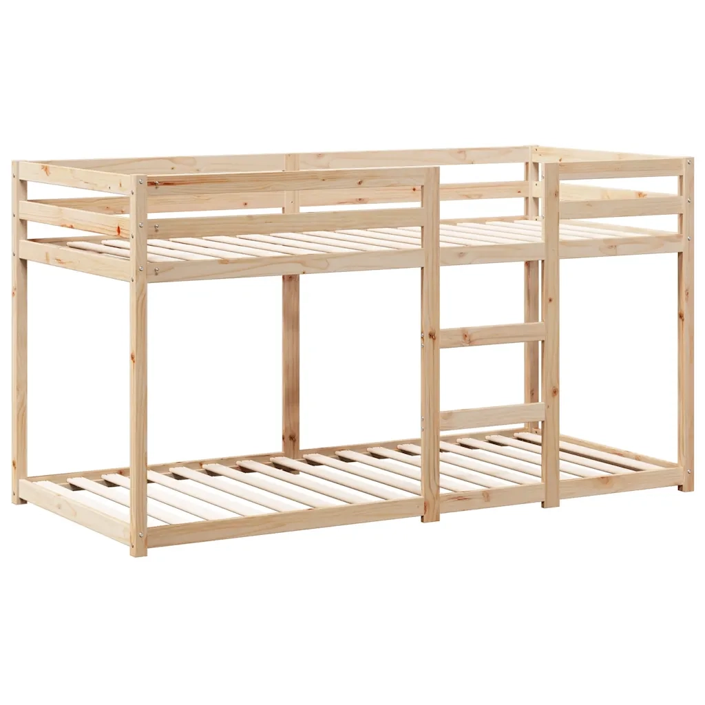 Letto a Castello senza Materasso 90x190 cm Legno di Pino 3281964