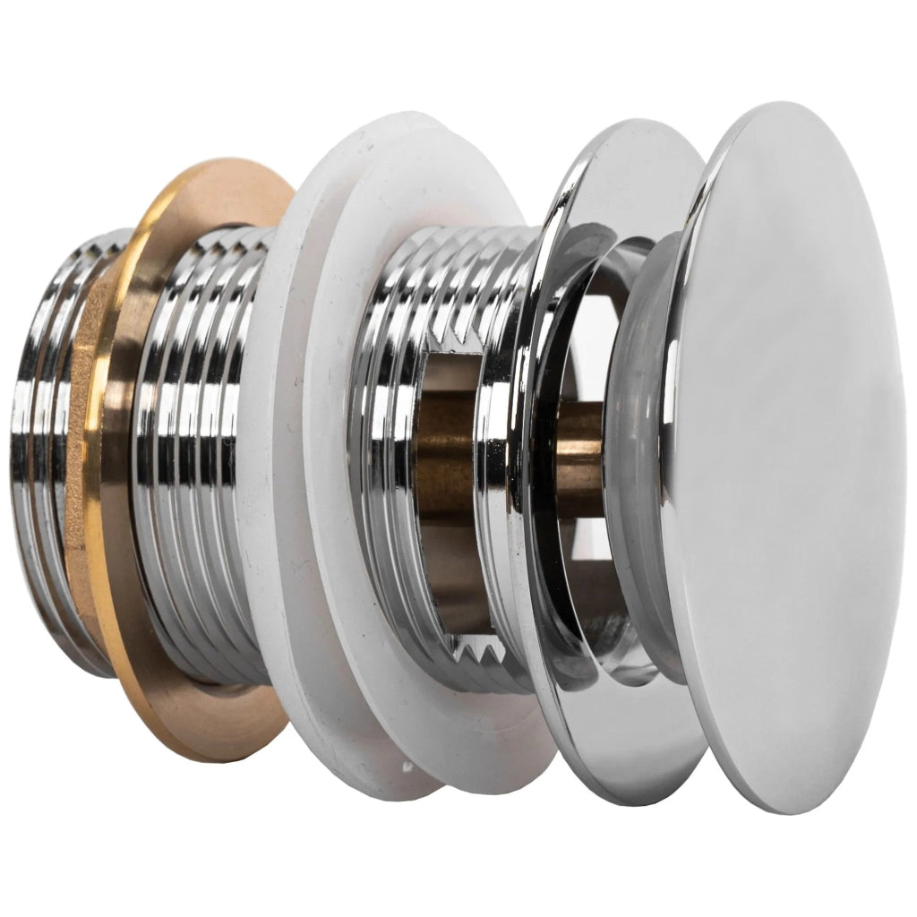 Tappo Vasca Senza Troppo Pieno Click-clack Rea Chrom 6cm