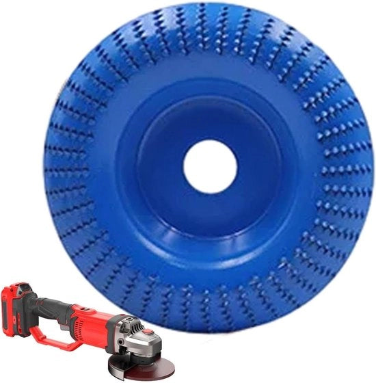 Fresatore a Disco - Disco per Troncature - Trattamento del Legno - Acciaio a Carbonio Affilato - 11,6 cm di Diametro - Argento