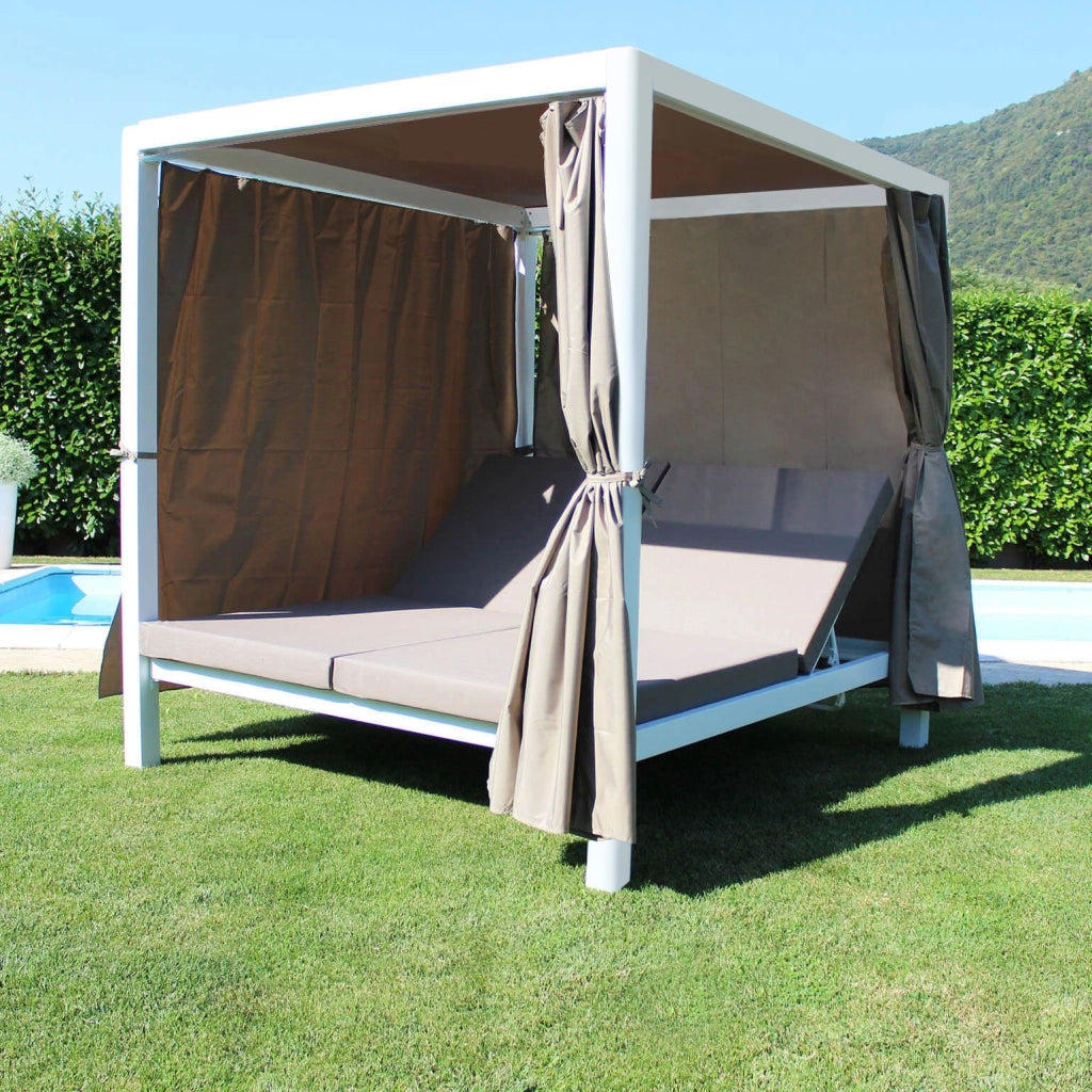 Gazebo Letto in Alluminio cm 209x188x206 - RICH