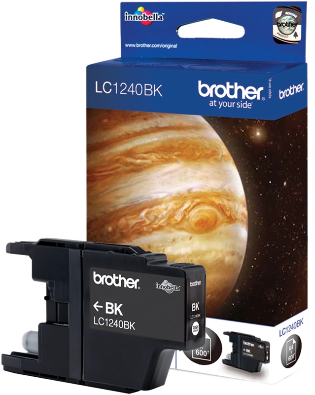 Brother LC1240BK cartuccia d'inchiostro 1 pz Originale Nero