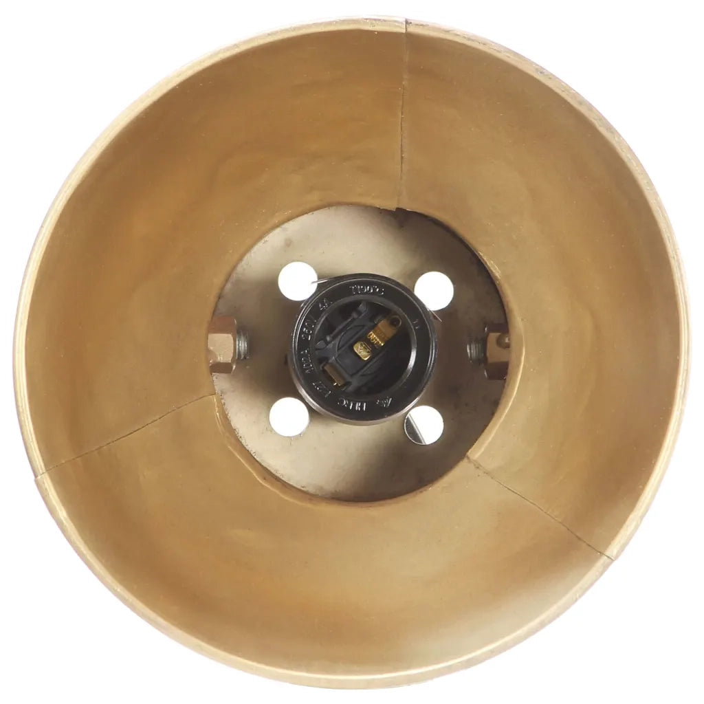 Lampada da Parete Stile Industriale Ottone 90x25 cm E27 CFW6865661