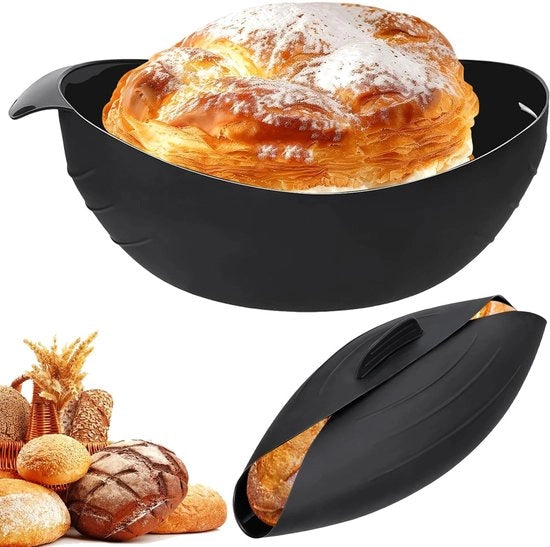 Forma da forno 3 in 1 resistente al calore - stampo per pane ovoidale in silicone