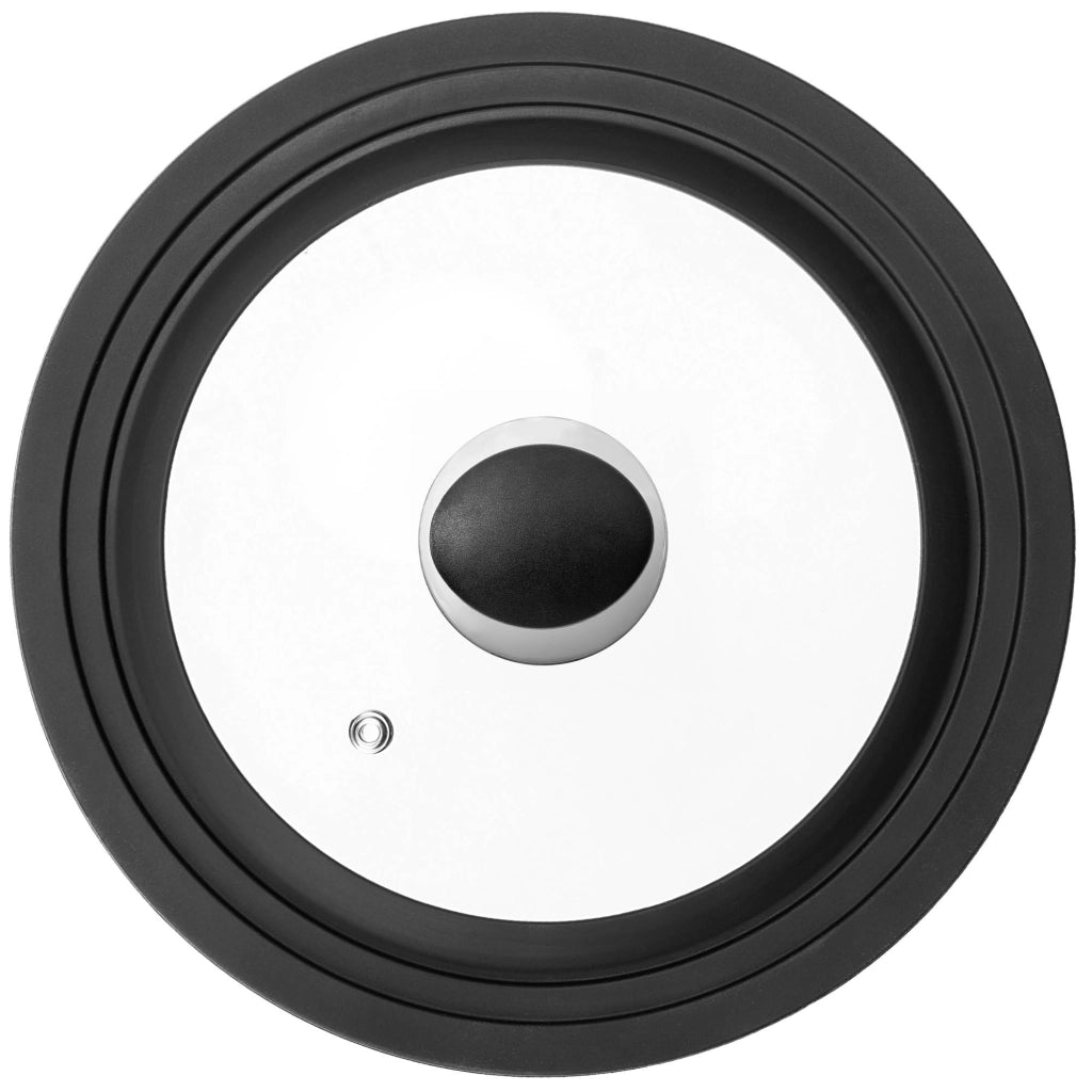 Coperchio KADAX in vetro e silicone 20/22/24 cm