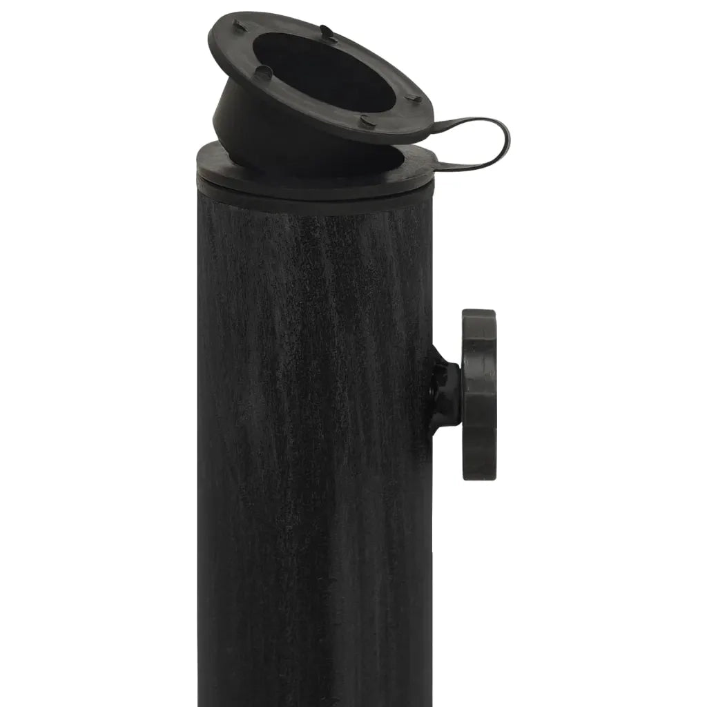 Base per Ombrellone Nera 44x44x31 cm in Ghisa CFW6944320