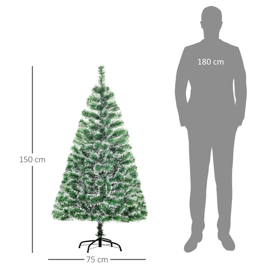 Albero di Natale Artificiale ¨C zephmum ¨C Verde ?75x150 cm