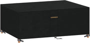 Cassetti per mobili da giardino acqua resistenti - UV resistenti e resistenti alle scalfitture - 1 pezzo - Nero - 420D tessuto Oxford - 90x90x90cm