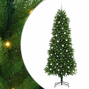 Albero di Natale | Decorazioni natalizie con 300 LED con supporto Verde 240 cm PE