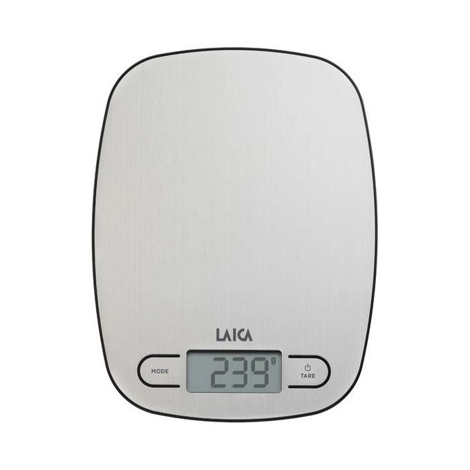 Laica KS1033 bilancia da cucina Acciaio inossidabile Superficie piana Ovale Bilancia da cucina elettronica
