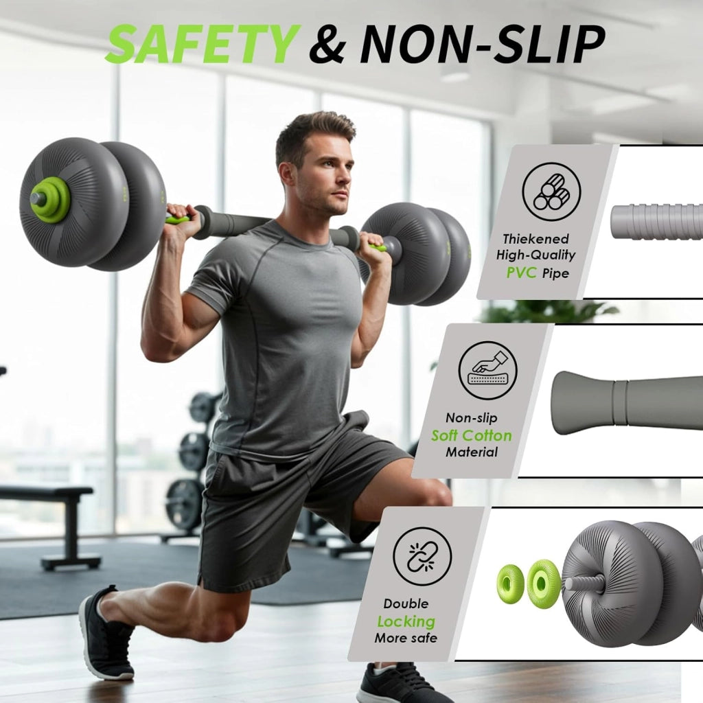 Set di Manubri Regolabili 4 in 1 Kettlebell, Bilanciere, 20 kg 25 kg Manubri Palestra a Regolazione Rapida Attrezzi Palestra Casa Supporto Flessioni per L'allenamento palestra di casa
