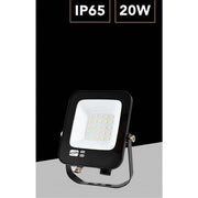 Trade Shop - Faro Led Ultra Slim 20 W Esterno Ip65 Orientabile Luce 6500k 3000k 4000k Jr-20w - -bianco Freddo      -