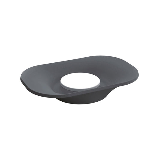 Lineabeta - Portasapone Saon in silicone / abs antracite