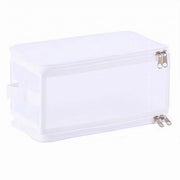 Trade Shop - Box Scatola Salvaspazio Portatutto Contenitore Organizer Armadi 30x15x15cm 59970 -