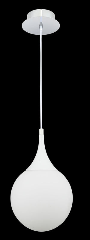 Lampada pendente Pendant in Metallo Dewdrop Bianco