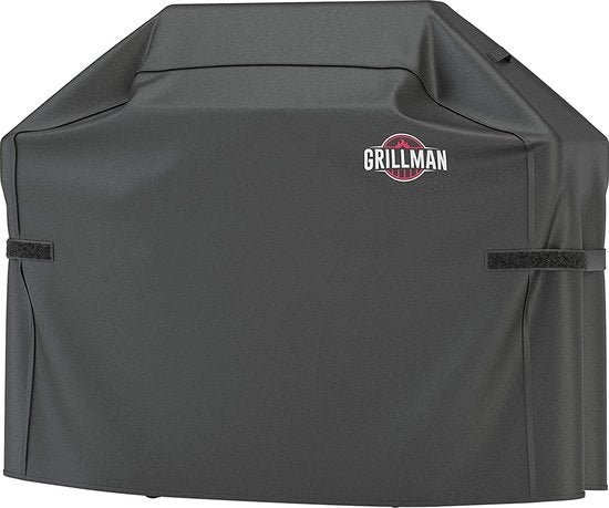 Copertura per barbecue, grill a gas, copertura per barbecue, impermeabile, copertura per barbecue, protezione per barbecue, 147 x 61 x 122 cm, nero