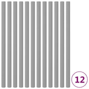 Protezioni Poliuretano per Pali Trampolino 12 pz 92,5 cm Grigio cod mxl 51360