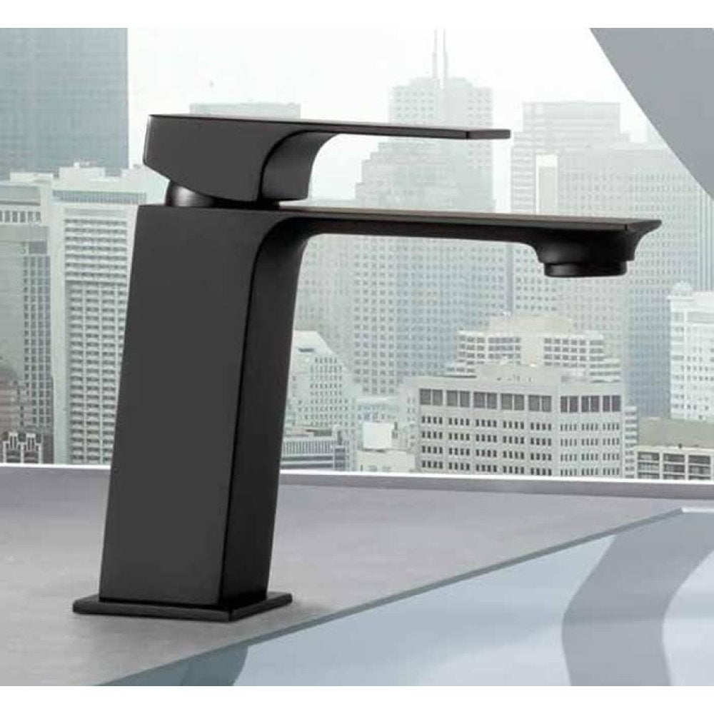 Venti monoc.lavabo scarico simpl e rapid nero opaco paini v2yo211