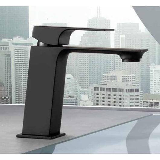 Venti monoc.lavabo scarico simpl e rapid nero opaco paini v2yo211